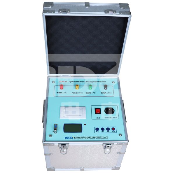 ZXDW-5A CE Certified Hot Sell Easy Operation Powerful Large Grounding Grid Resistance Tester