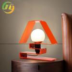 Acrylic Nordic creative minimalist designer bedside bedroom high-end iron table
