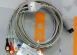 Compatible BIONET 6 Pin ECG Patient Cable For Hospital Medical Equipment