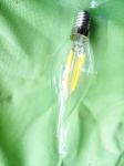 LED Filament 3w Candle 300 Lumen Transparent 2 Years Warranty 110/220v EU Model