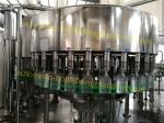 Pure Water Bottling Equipment , Automatic Bottle Filling Capping Machine