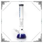 17 Inches Tall Grace Glass Beaker Water Pipe With Six Tree Arms Percolator Bongs