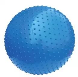 Wholesale Anti Burst Pilates Gym Ball , 65cm Blue Spiky Ball Washable Easy Cleaning from china suppliers
