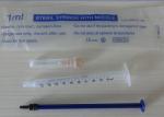 Conventional Disposable Surgical Accessories Plastic Storage Syringe With Luer