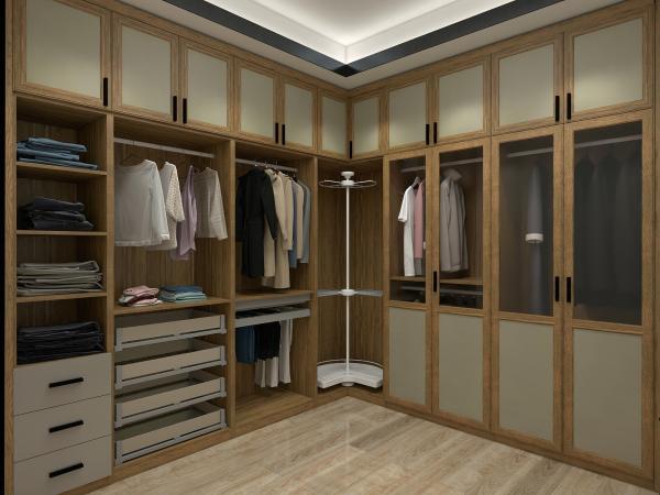 Built In Wardrobes Corner Cabinets Storage Closet Factory with drawers and