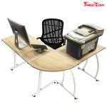 Custom Modern Executive Office Furniture , L Shape Corner Contemporary Office