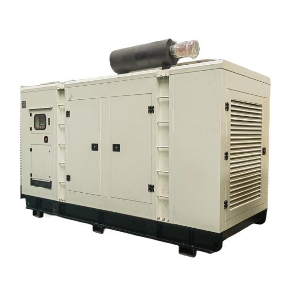 750KVA Silent Type Diesel Generator Set 100% Copper Brushless Alternator IP23