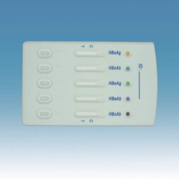In Vitro Hepatitis B Rapid Test Kit For Hbsag HBV Multi 5 Test Panel