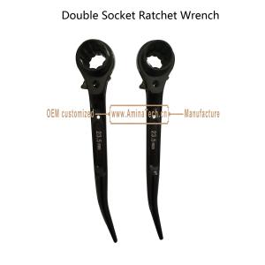 Wholesale Double Socket Ratchet Wrench from china suppliers