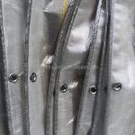 500D Stripe Style Double Blue/White/Black/Red PE Tarpaulin Cover Tarp for All