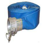 factory no-smelling blue agricultural PVC layflat water pump hose