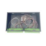 KEXINT 4 PCS 1X 32 SC APC Fiber Optic PLC Splitter 2U ODF 19 Inch Rack Fiber