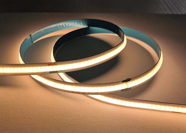 Spot Free Flip Chip COB LED Strip Light High Lumen 24V 384 LEDs / M 3 Years