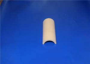 Wholesale 95% 99% Al2O3 Alumina Ceramic Tube High Temperature Half Round / Semi - Circular from china suppliers