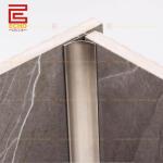 Stainless Steel Floor Half Bullnose Skirting Board Profiles 120mm