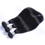 Virgin Weave Peruvian Straight Hair Bundles 10a With 13x4 Lace Frontal
