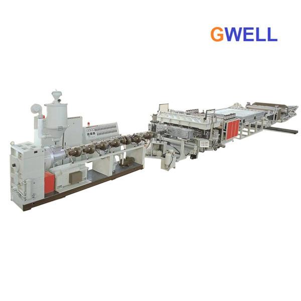 PP Hollow Sheet Making Machine PE Hollow Board Extrusion Line Hollow Profile