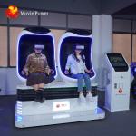 Amusement Park 2 Seats Kids 9d Egg Shaped Vr Cinema Machine