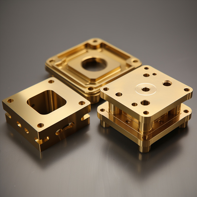 Custom Brass Machined Parts Milling Metal Machining Part CNC Part Manufacturer