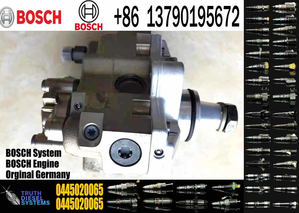 High Quality Common Rail Diesel Engine CP3 Fuel Injection Pump 0445020065 Pump Assembly For SK200-8 SK210-8 Excavator