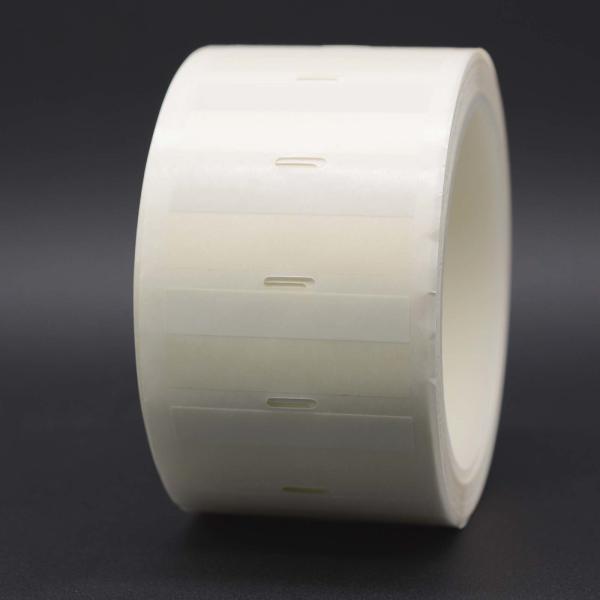 48x20-9mm Cable Adhesive Label 1mil White Matte Translucent Water Resistant