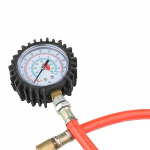 Wholesale Digital Tire Inflation Gun Red And Black Hose Color With Pressure Gauge from china suppliers