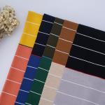 Light And Comfortable Strong Durable Striped Knit Fabric For Casual Wear