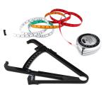 ABS Plastic Body Fat Caliper , Body Fat Percentage Tester OEM ODM