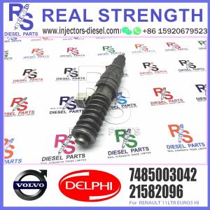 Wholesale High Quality Auto Parts common rail fuel injector 20555521 7485003042 7485003949 BEBE4D35002 for RENAULT 11LTR EURO3 HI from china suppliers