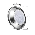 RoHs 12V 24V Wall Mount Pool Light , Resin Filled Underwater LED Fountain Lights