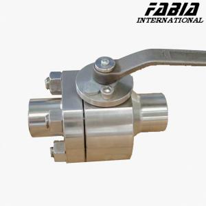 Wholesale Manual High Pressure Ball Valve Two-Piece Butt Welding from china suppliers