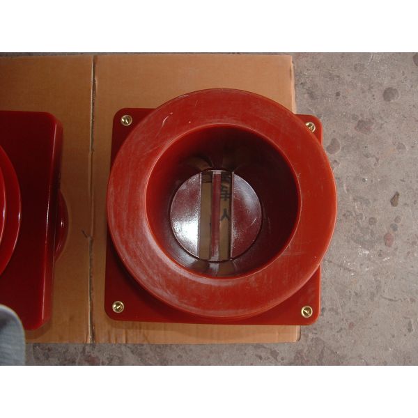 Epoxy Resin Wall Through Insulating Bushing For Transformer 36kV High Voltage With Three Busbar Holes