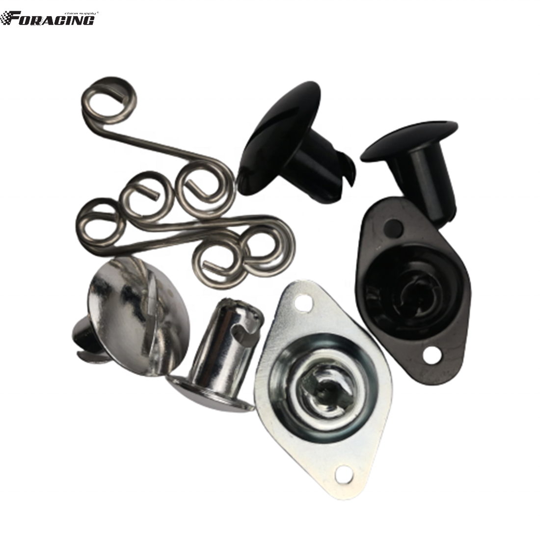Universal Sprint Car Racing 1 3/8" Stainless Steel Quick Turn Fastener Spring for Replace/Repair Sample Universal Purpose