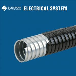 China Watertight Electrical Flexible Conduits PVC Coated GI Carbon Steel on sale