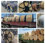 Sheathed PVC 50mm 4 Core Armoured Cable , Copper Armoured Cable 0.6kv