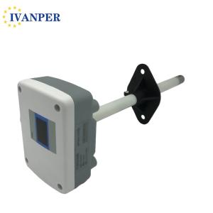 Wholesale 1M Cable Length Industrial RS485 Modbus 4-20mA Duct Mount Air Velocity Transmitter Sensor from china suppliers