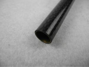 Wholesale Light weight High Strength Carbon Fiber Profiles , custom size Carbon Fiber Tube from china suppliers