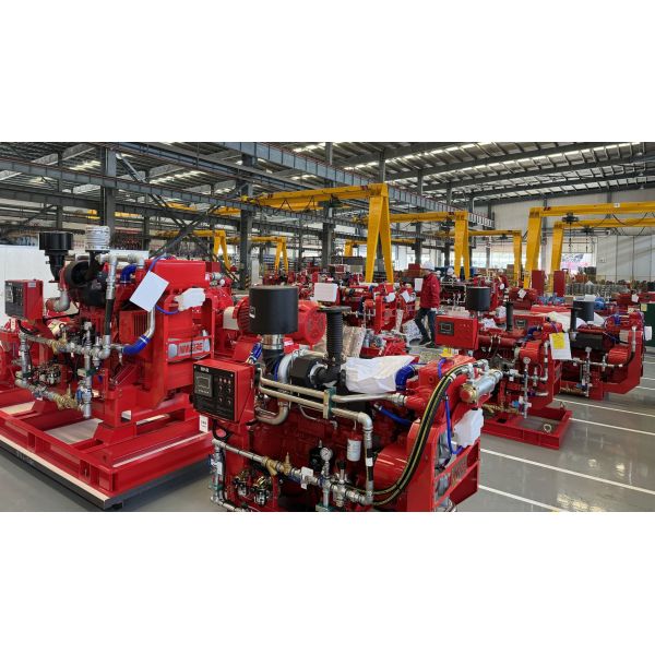 6500 GPM Split Case Fire Pump Driven By Diesel Engine For Industrial Fire Safety