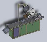 500w SS304 Automatic Labeling Machine For Bag Adhesive Label