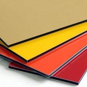 Wholesale Solid color finish Aluminum composite panel up to 6000mm length from china suppliers
