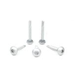 Rustproof Coated 410 Stainless Self Drilling Tek Screws for Metal Roofing Wall