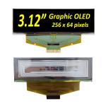3.12 Inch 256x64 Graphic OLED Display Module With SSD1322 Driver IC - Yellow,