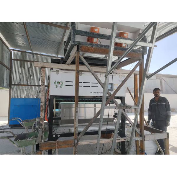 Double-Layer Broken Glass Bottles CCD Colour Sorter Glass Color Sorter Sorting Machine