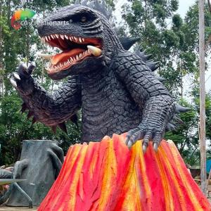 Wholesale Outdoor Custom Animatronics Godzilla Monster Volcano In Amusement Park from china suppliers