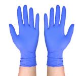 Blue Green Disposable Medical Gloves Disposable Surgical Rubber Gloves