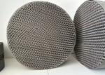 Silver Metal Structured Packing Low Pressure Drop For Distillation Towers