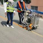 Thermoplastic Pavement Marking Equipment , Thermoplastic Road Line Marking