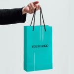Customized High-end Hand held Gift Bags Clothing Store Personalized Craft Kraft