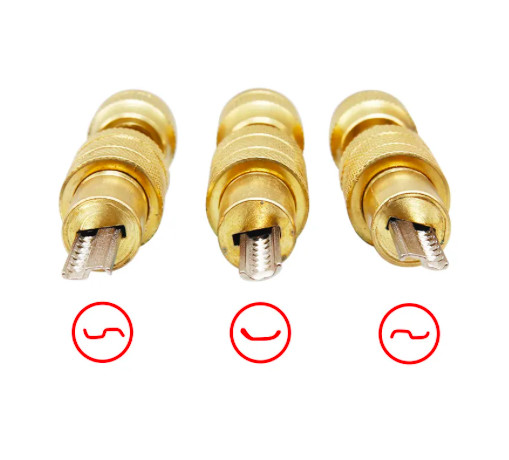 Quick Opening Tool Kit for Kaba Dimple Lock 3pcs Locksmith Tools Telescopic Design