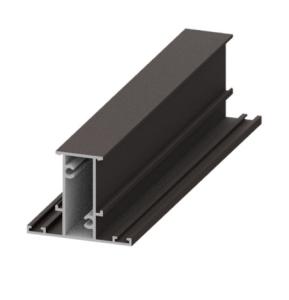 Wholesale 6063 T5 Extrusion Aluminium Profiles Powder Coating Finish Rust Proof from china suppliers
